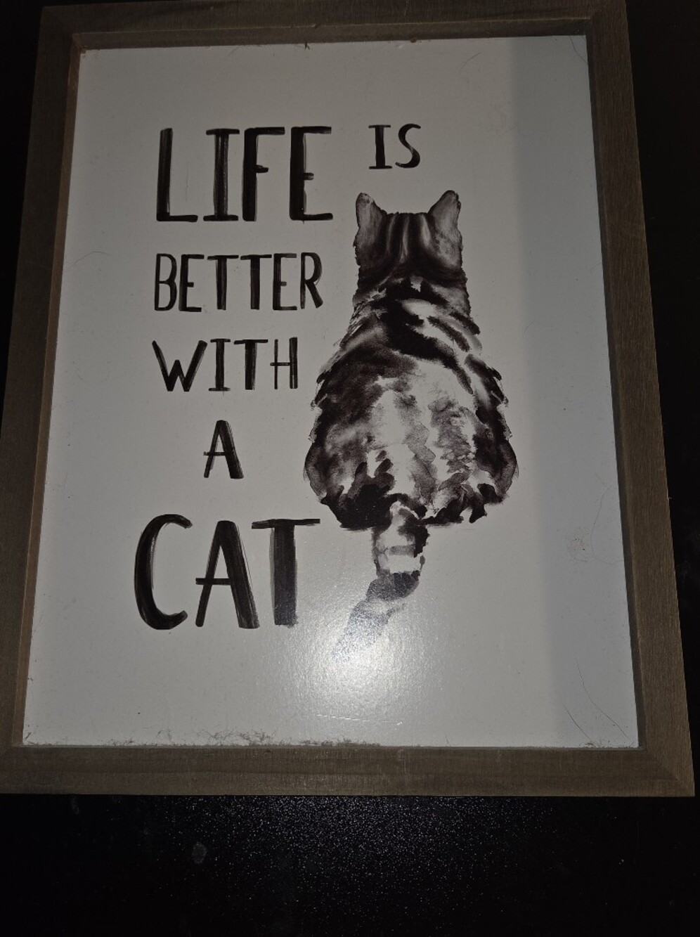 Hobby Lobby Life Is Better With A Cat Wood Wall Decor
